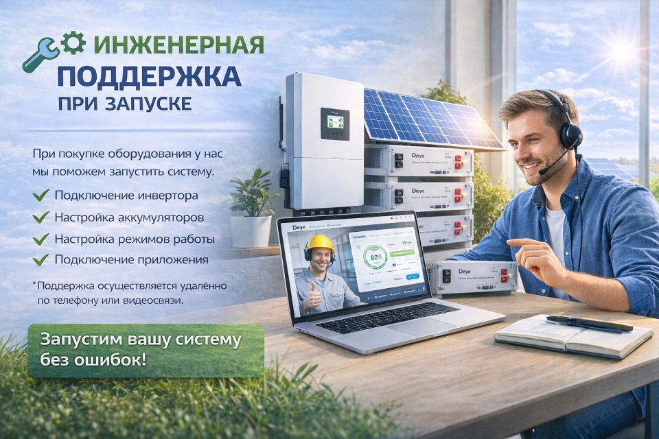 Инженерная поддержка при запуске системы