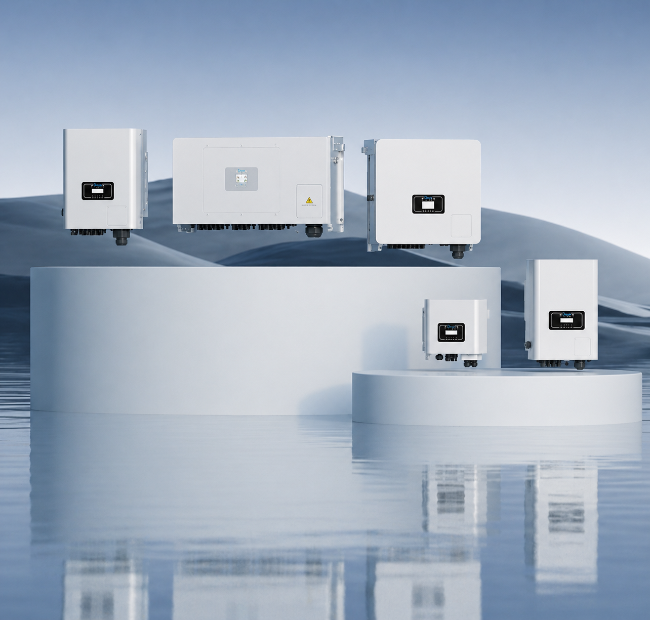 Сетевые трехфазные инверторы Deye